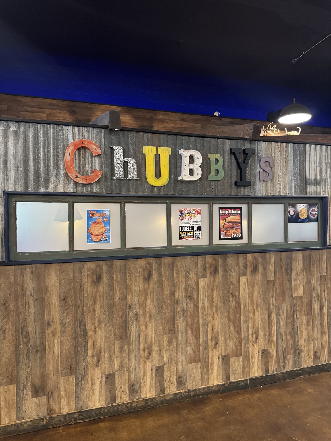Inside Chubby’s in St. George