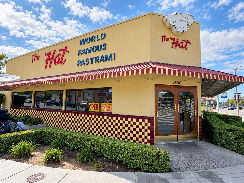The Hat in California: A Must-Stop for Pastrami (Plus an Onion Ring&nbsp;Tip)